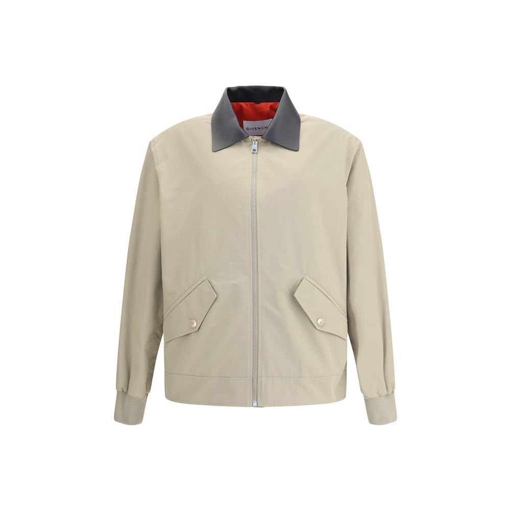 Givenchy Beige Cotton Jackets And Coat Givenchy