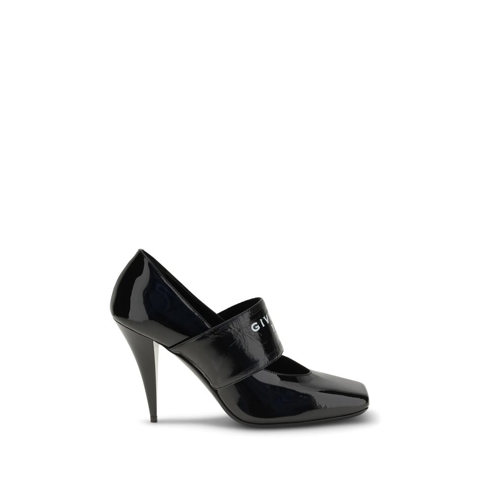 Givenchy Black Calf Leather Bos Taurus High Heel Pumps Givenchy