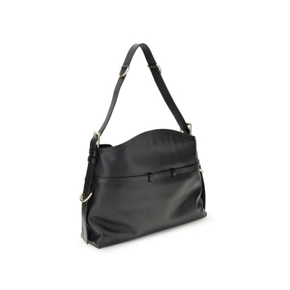 Givenchy Black Calf Leather Bos Taurus Shoulder Bag Givenchy