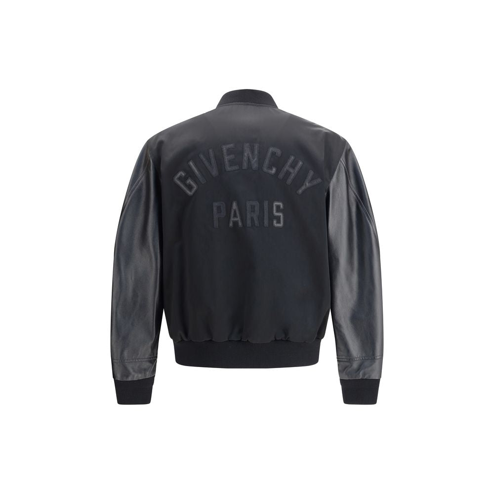 Givenchy Black Cotton Bomber Givenchy