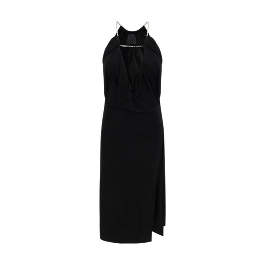 Givenchy Black Viscose Cocktail Dress Givenchy