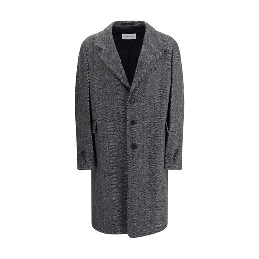 Givenchy Gray Wool Coat Givenchy