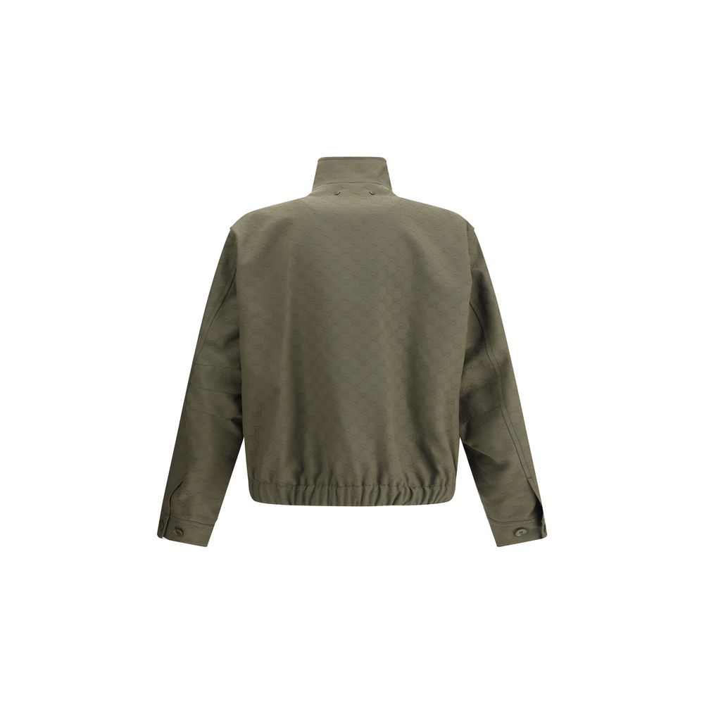Gucci Bicolor Cotton Bomber Gucci