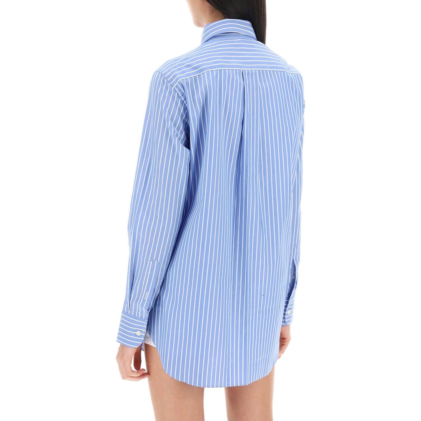 Homme Girls striped poplin shirt Topwear Homme Girls