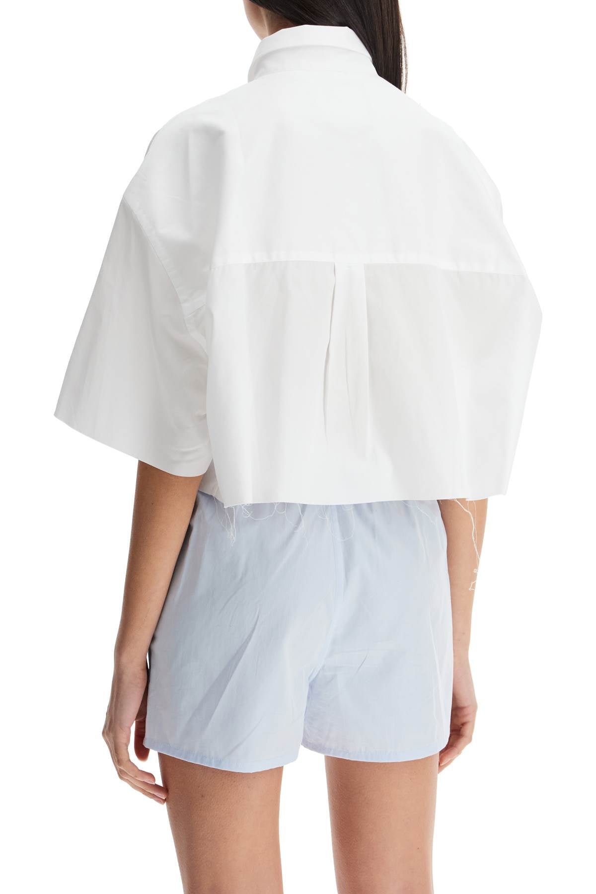 Homme Girls white oversized cotton shirt Topwear Homme Girls