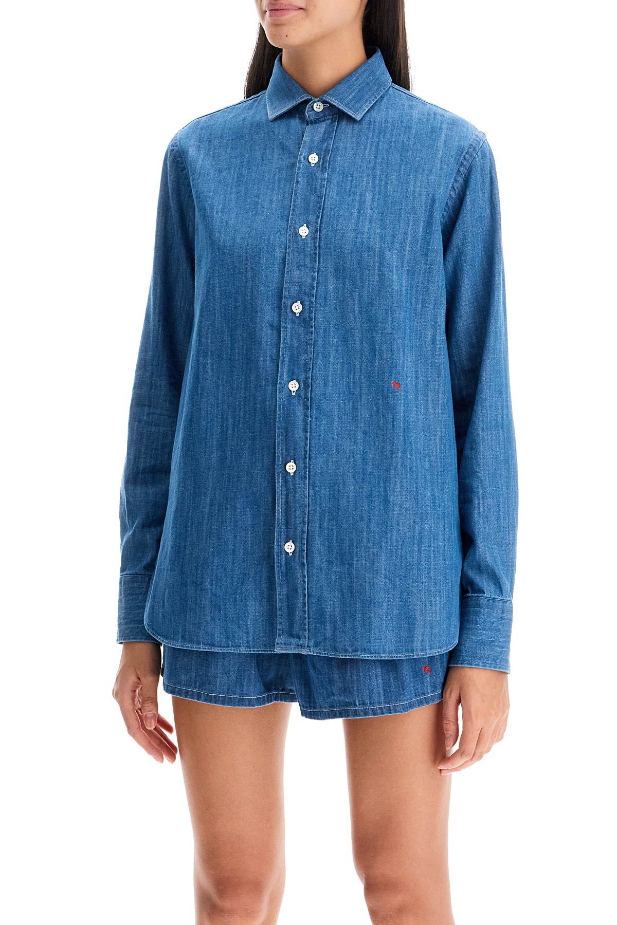 Homme Girls chambray shirt Topwear Homme Girls