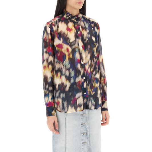 Isabel Marant Etoile gamble shirt with shaded motif Topwear Isabel Marant Etoile