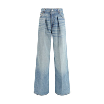 Haikure Light Blue Cotton Jeans Denim Haikure