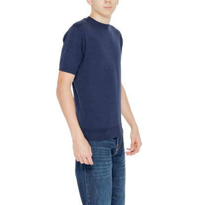 Hamaki-Ho Blue Cotton T-Shirt Hamaki-Ho