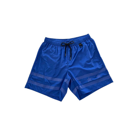 Iceberg Blue Polyester Men Swim Short 1728,67345744032,Blue,Clothing,Iceberg,L,M,Men,Men - Clothing,New with tags,Shorts - Clothing,Shorts - Shorts - Clothing,Swimwear - Men - Clothing,XL