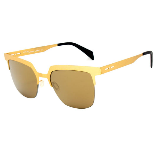 Italia Independent Gold Metal Sunglasses Italia Independent