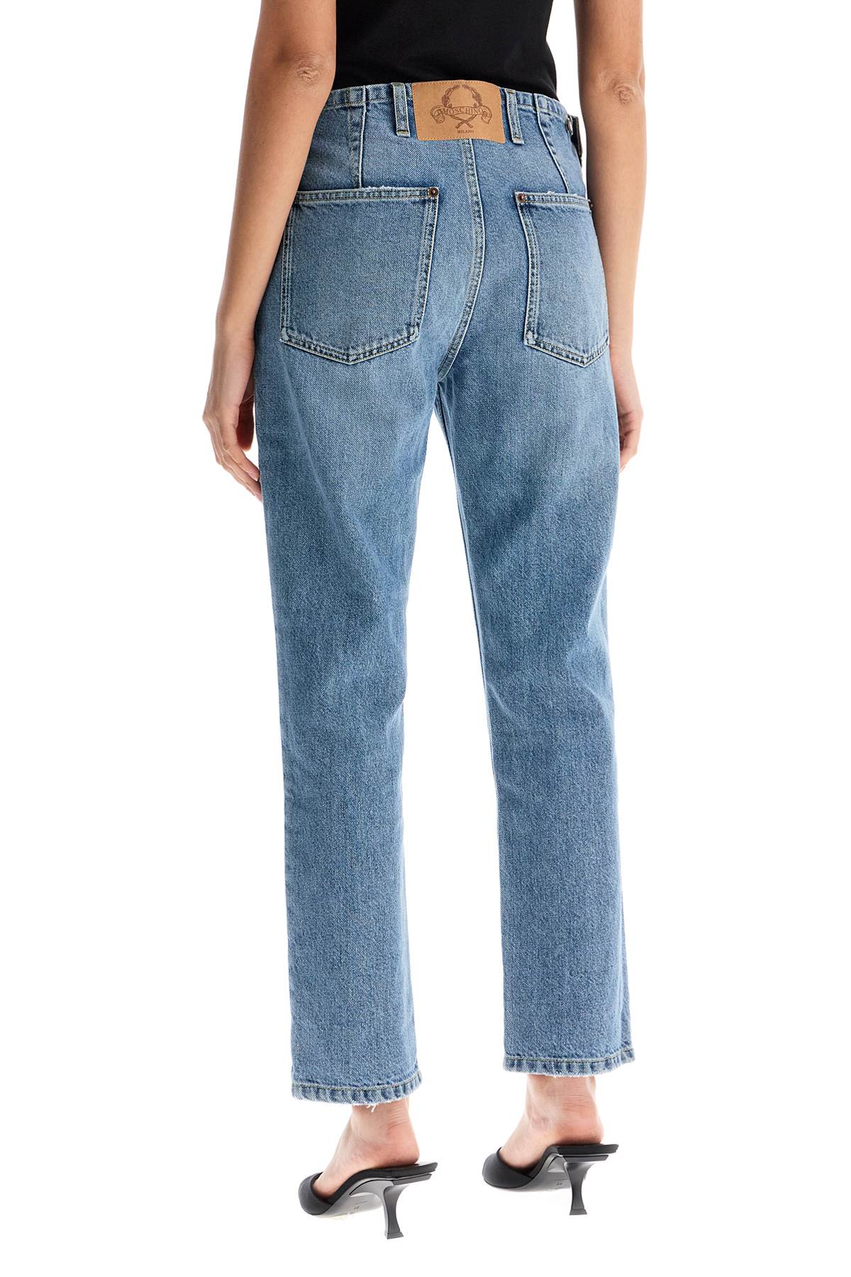 Moschino slim fit jeans with adjustable waistband Jeans Moschino