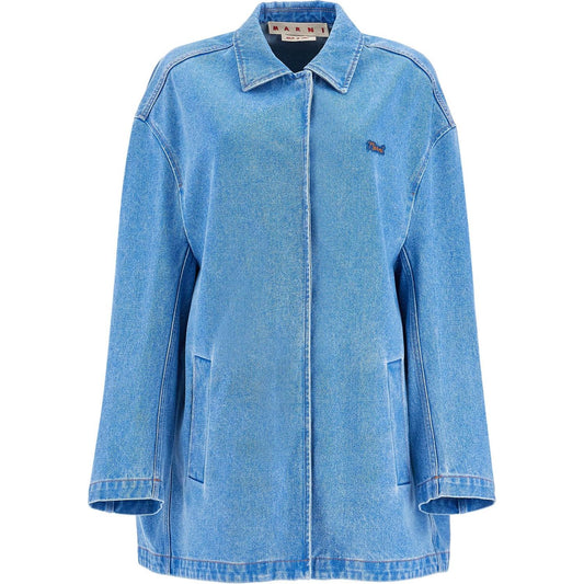 Marni 'oversized organic denim jacket