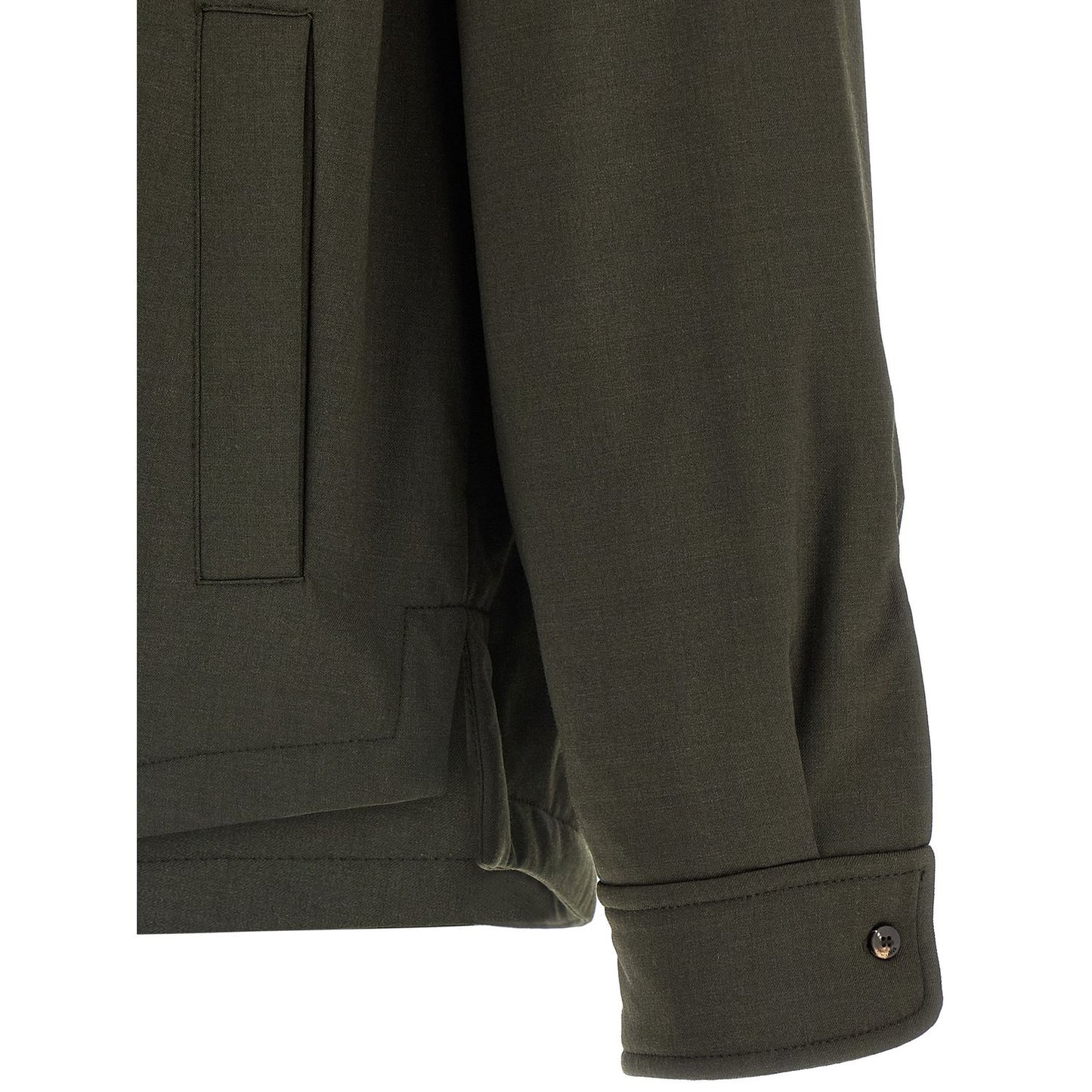 Jacquemus Bicolor Virgin Wool Shell Jacket