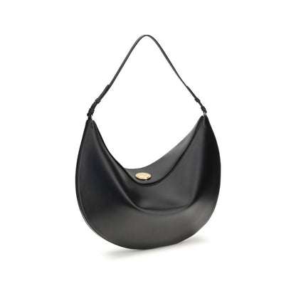 Jacquemus Black Calf Leather Bos Taurus Shoulder Bag Jacquemus
