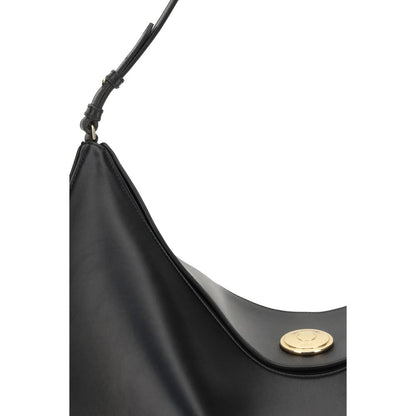 Jacquemus Black Calf Leather Bos Taurus Shoulder Bag Jacquemus