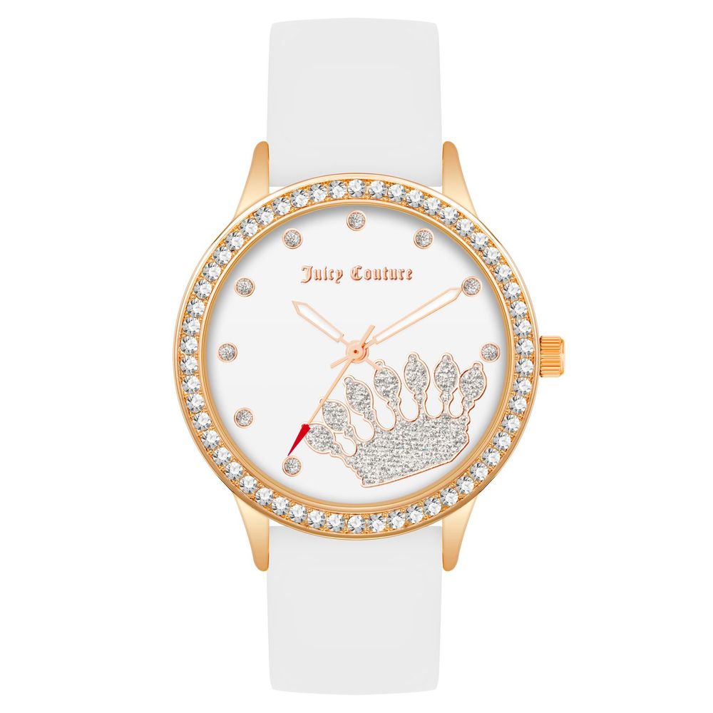 Juicy Couture White Synthetic Dress Watch
