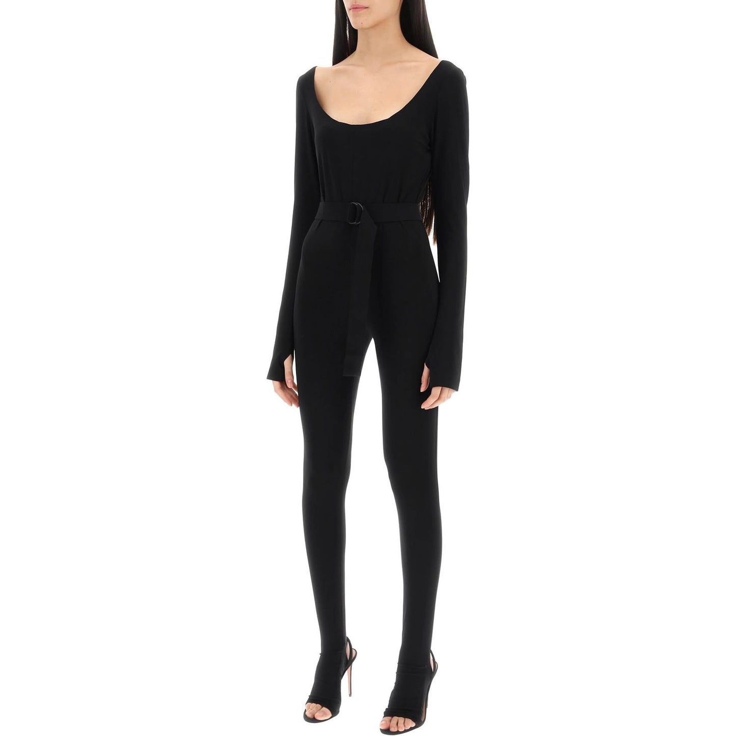 Norma Kamali poly lycra catsuit Jumpsuits Norma Kamali