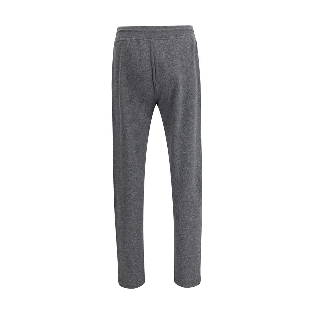 Kiton Gray Cashmere Casual Pants Kiton