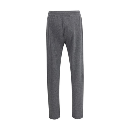 Kiton Gray Cashmere Casual Pants Kiton