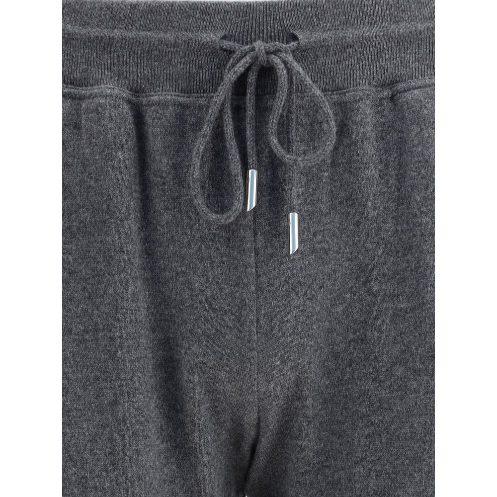 Kiton Gray Cashmere Casual Pants Kiton