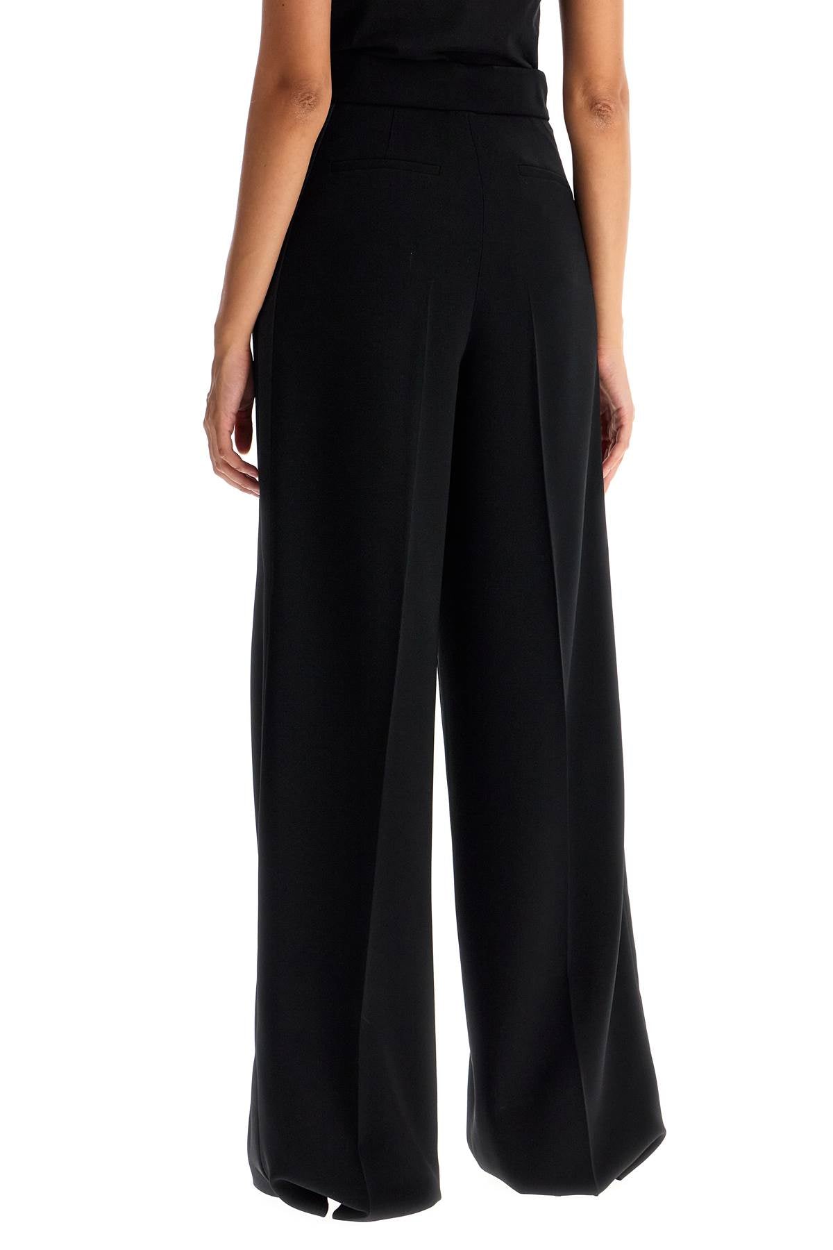 MAX MARA PIANOFORTE straight leg trousers in cady Trousers MAX MARA PIANOFORTE