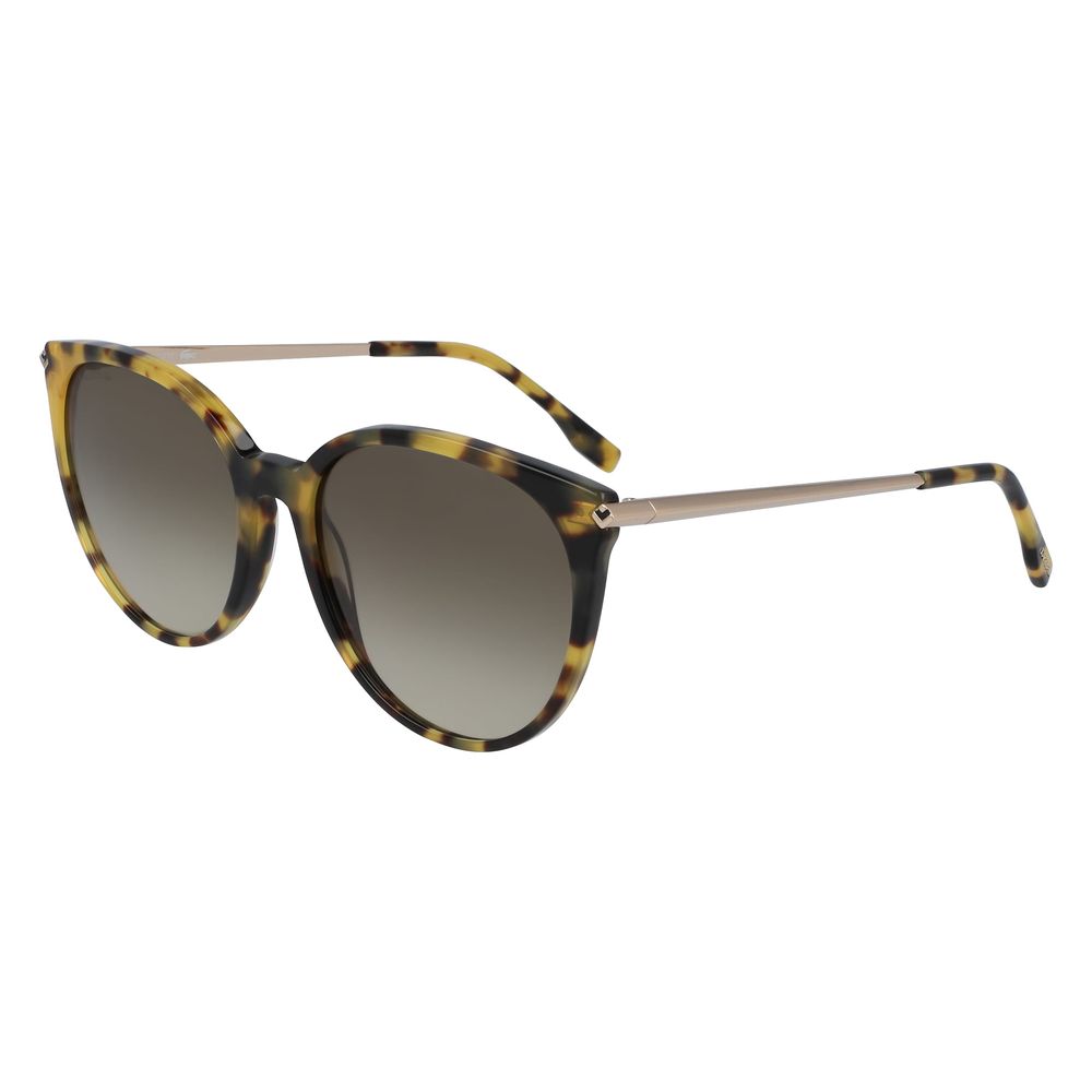Lacoste Brown Metal Sunglasses Lacoste