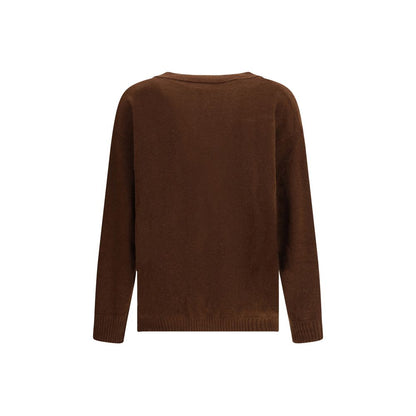 Laneus Brown Cashmere Cardigan Laneus