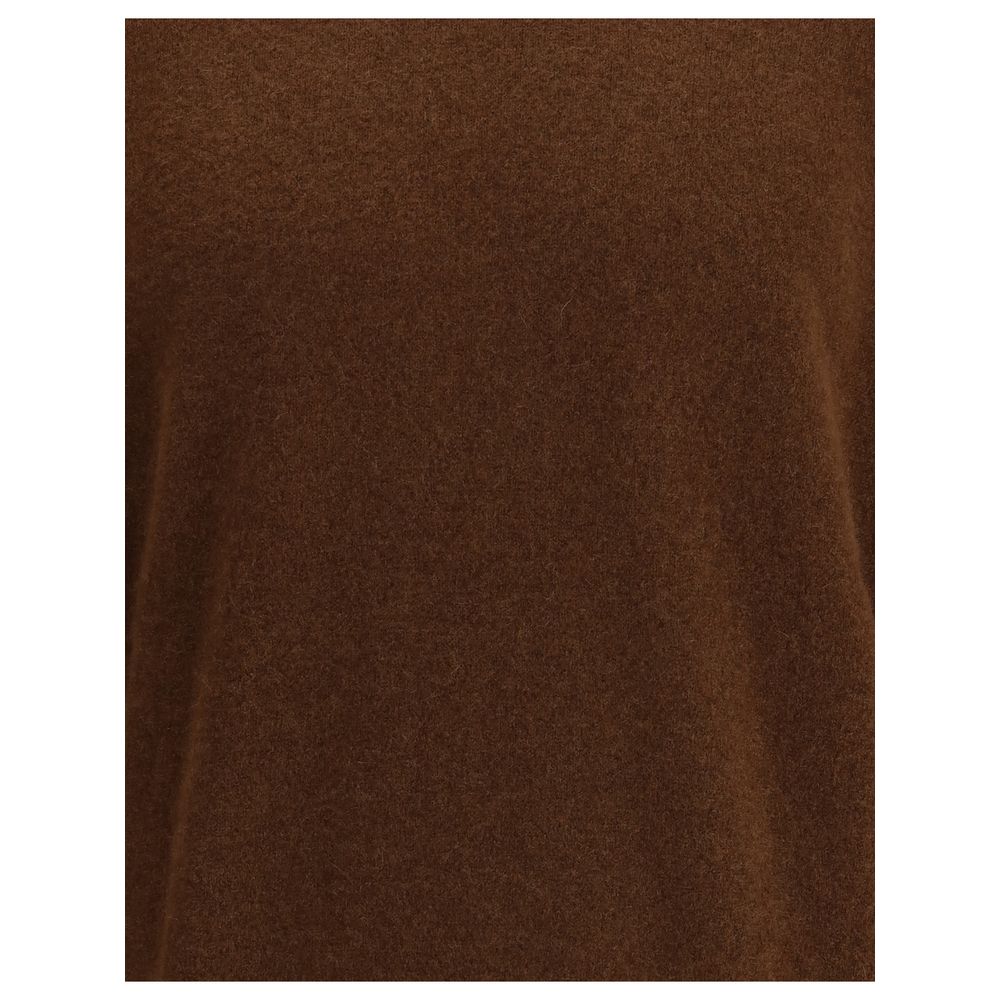 Laneus Brown Cashmere Cashmere Sweater Laneus