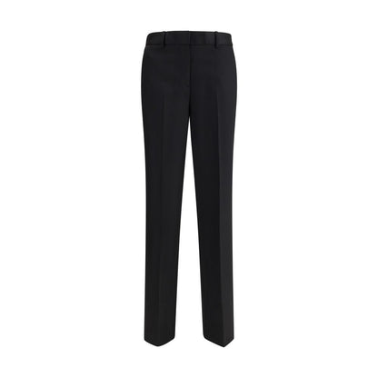 Lardini Black Wool Dress Pants Lardini