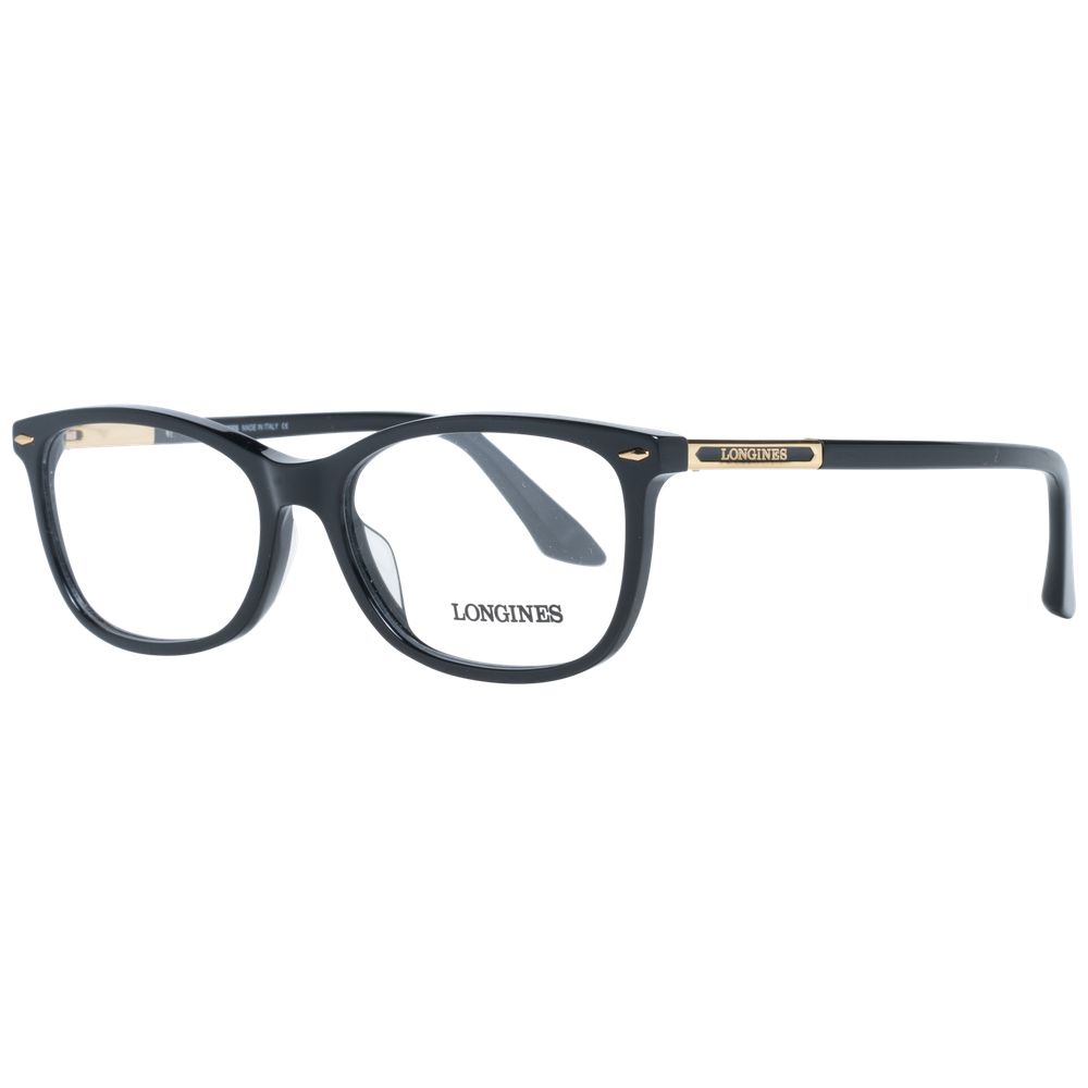 Longines Black Plastic Glasses (Frames) Longines