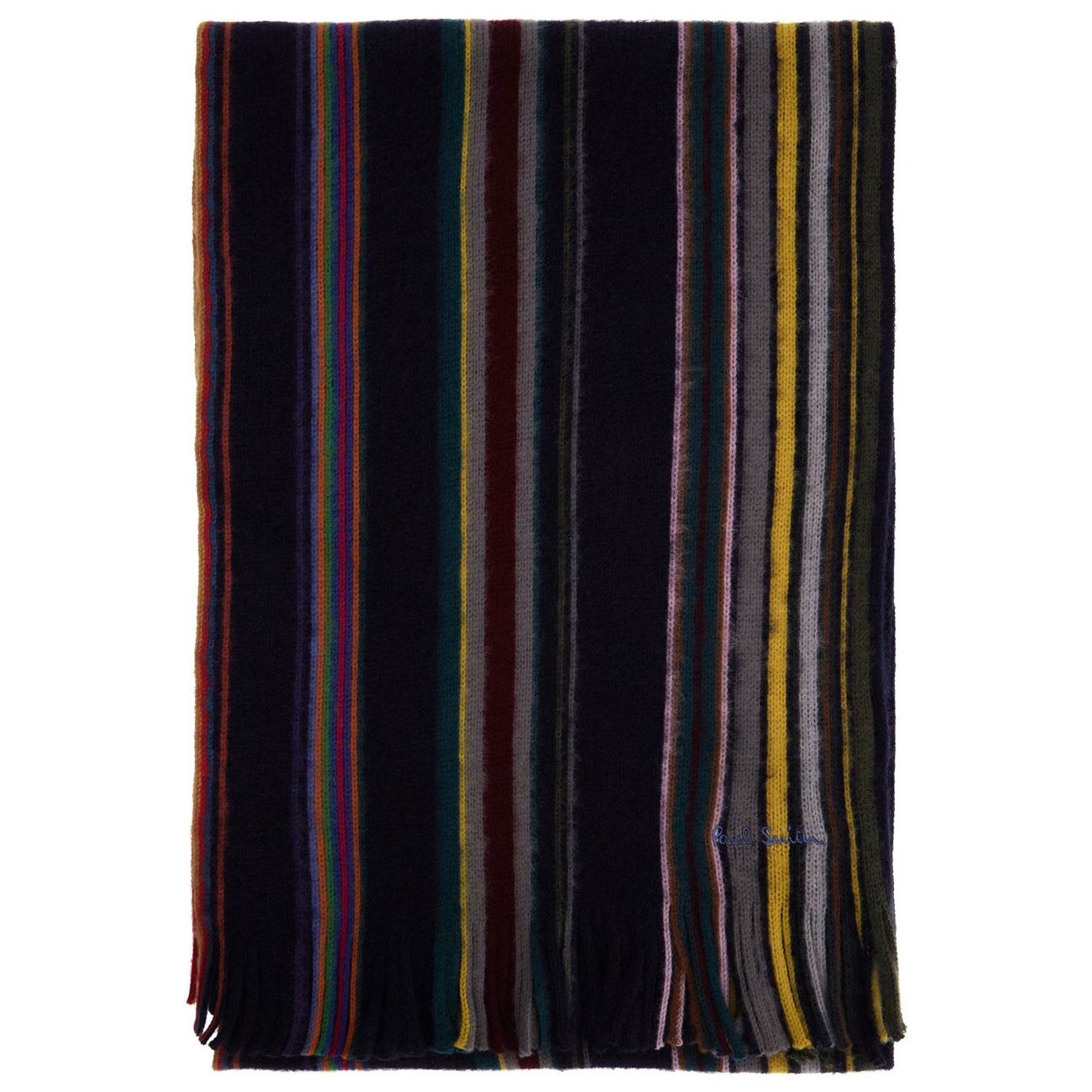 Paul Smith multicolored striped wool scarf Scarves Hats & Gloves Paul Smith