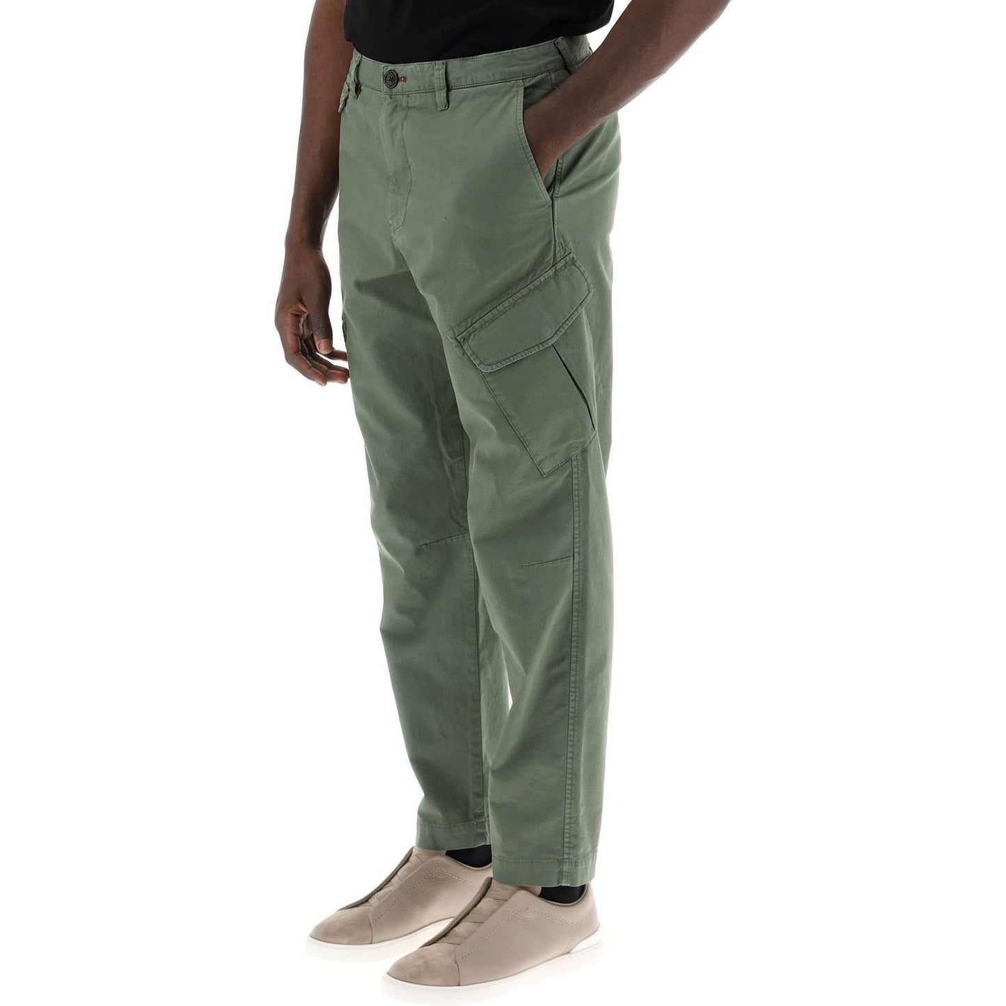 PS Paul Smith stretch cotton cargo pants for men/w Trousers PS Paul Smith