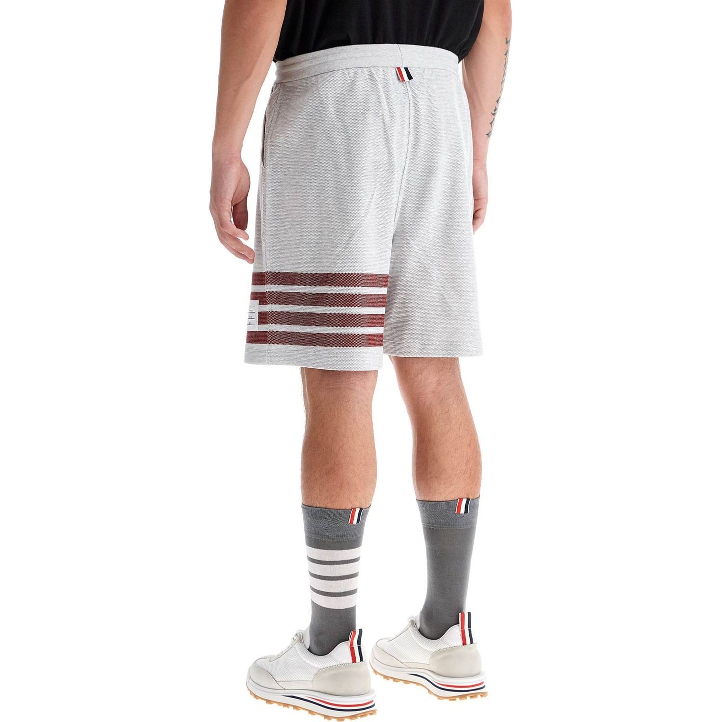 Thom Browne 4-bar cotton bermuda shorts