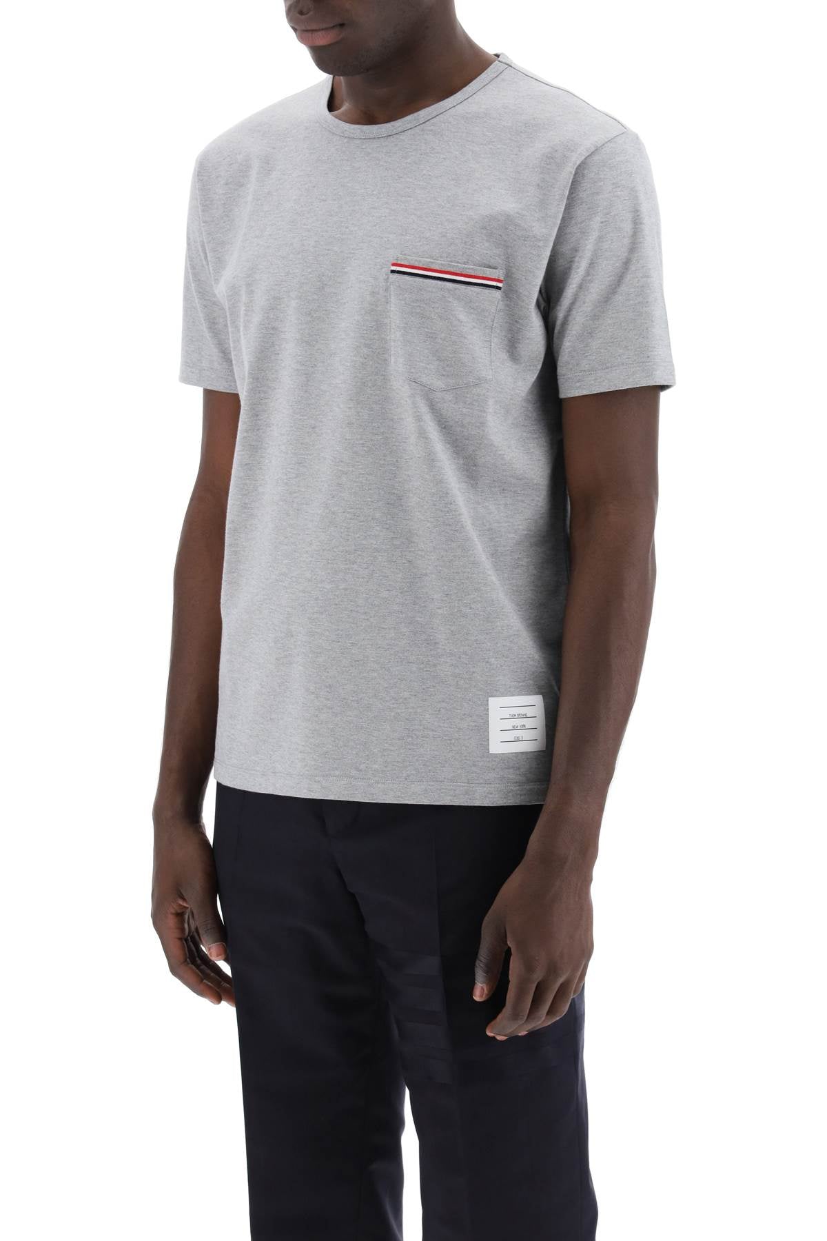 Thom Browne rwb pocket t-shirt Topwear Thom Browne