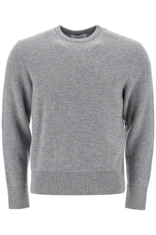 Thom Browne wool piqué crewneck pullover Knitwear Thom Browne