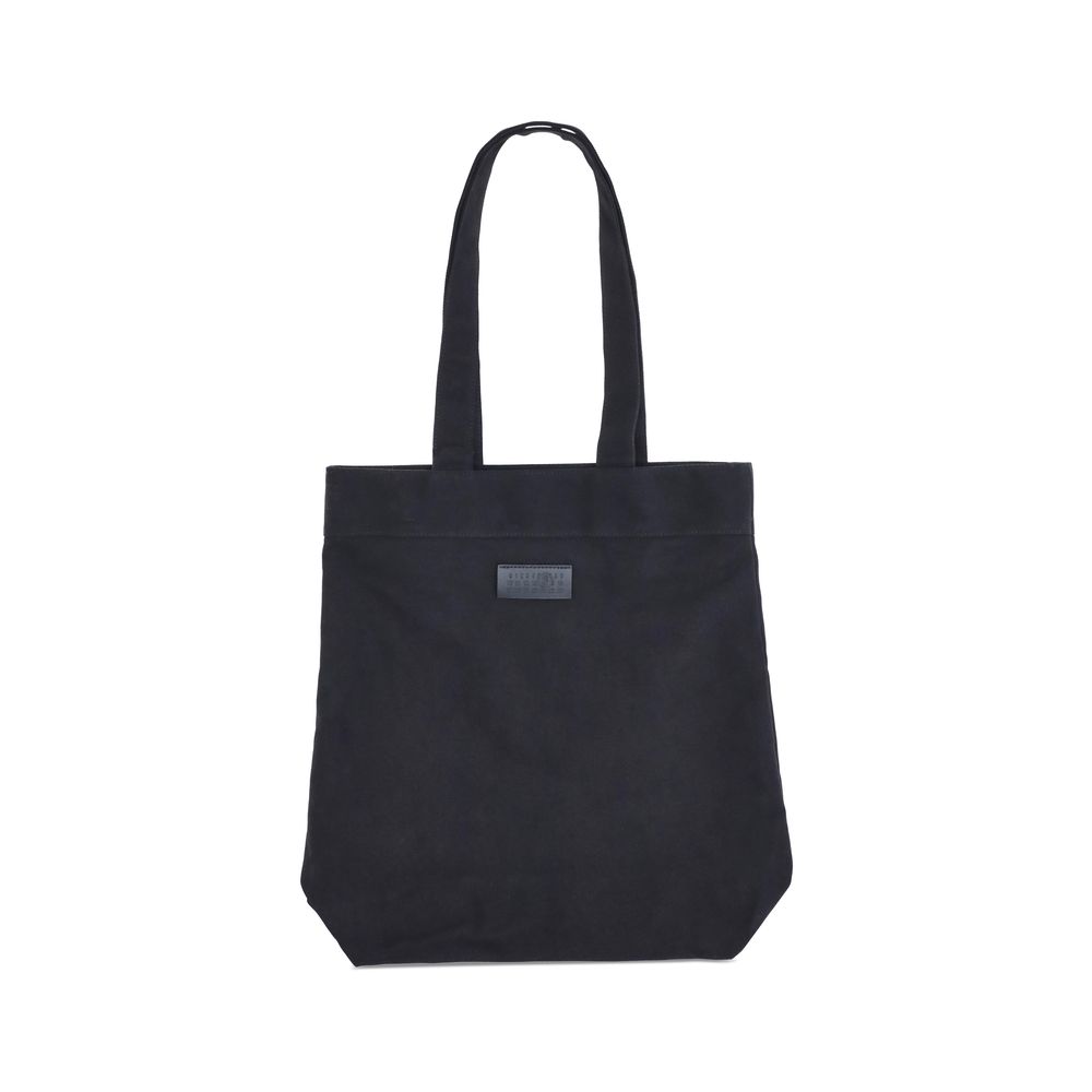 MM6 Black Cotton Shoulder Bag MM6