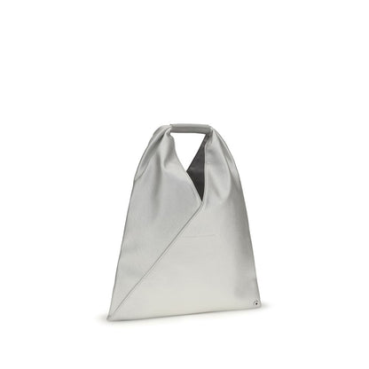 MM6 Silver Polyethylene Handbag 1728,72470364320,Bags,Handbags - Bags,MM6,New with tags,Silver,Women