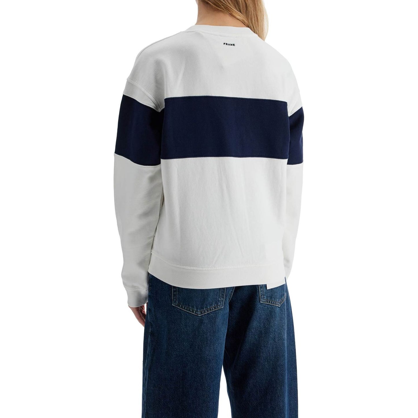 Frame x Ritz Paris two-tone frame sweatshirt Topwear FRAME