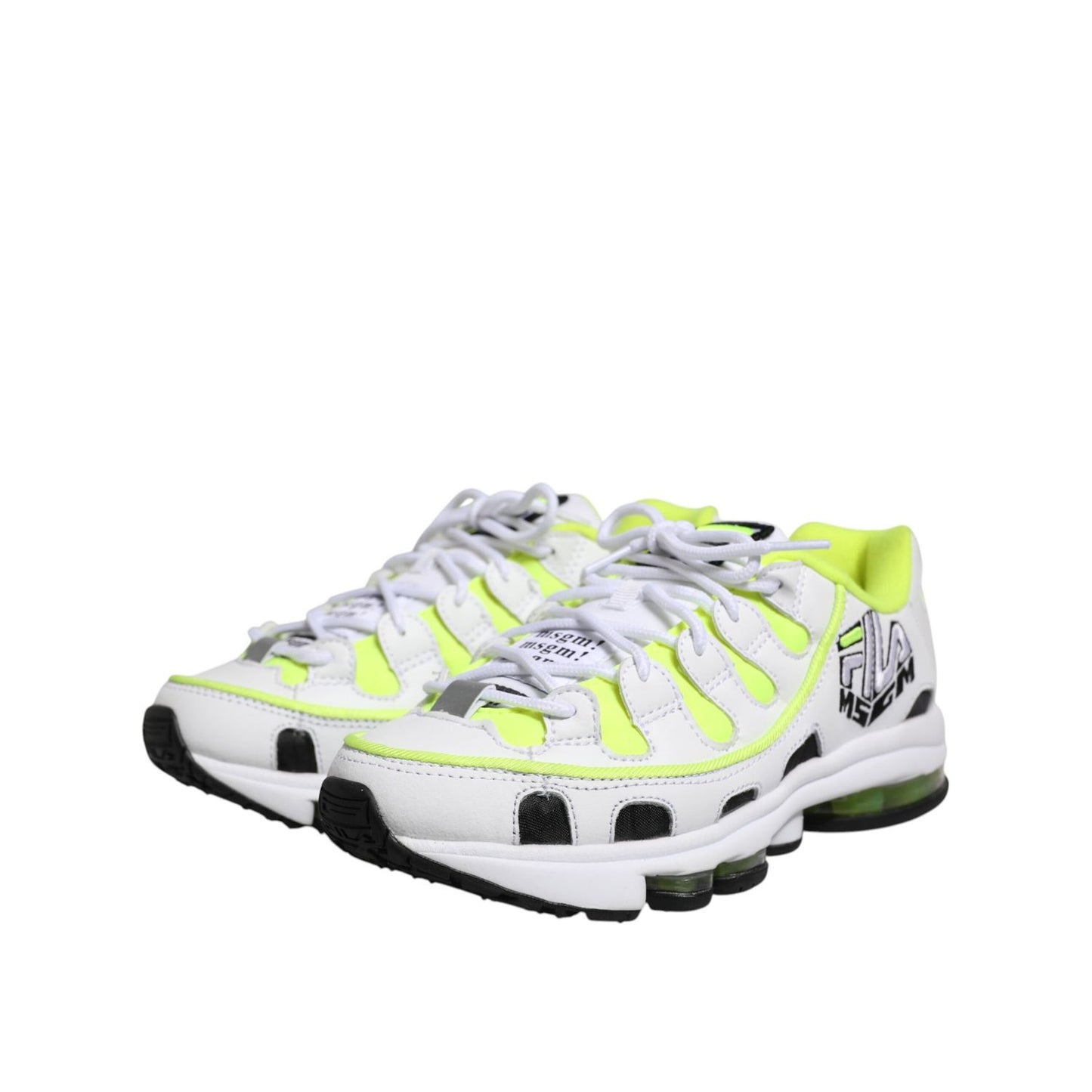 MSGM Multicolor Low Top Trainers Lace Up Sneakers Shoes MSGM