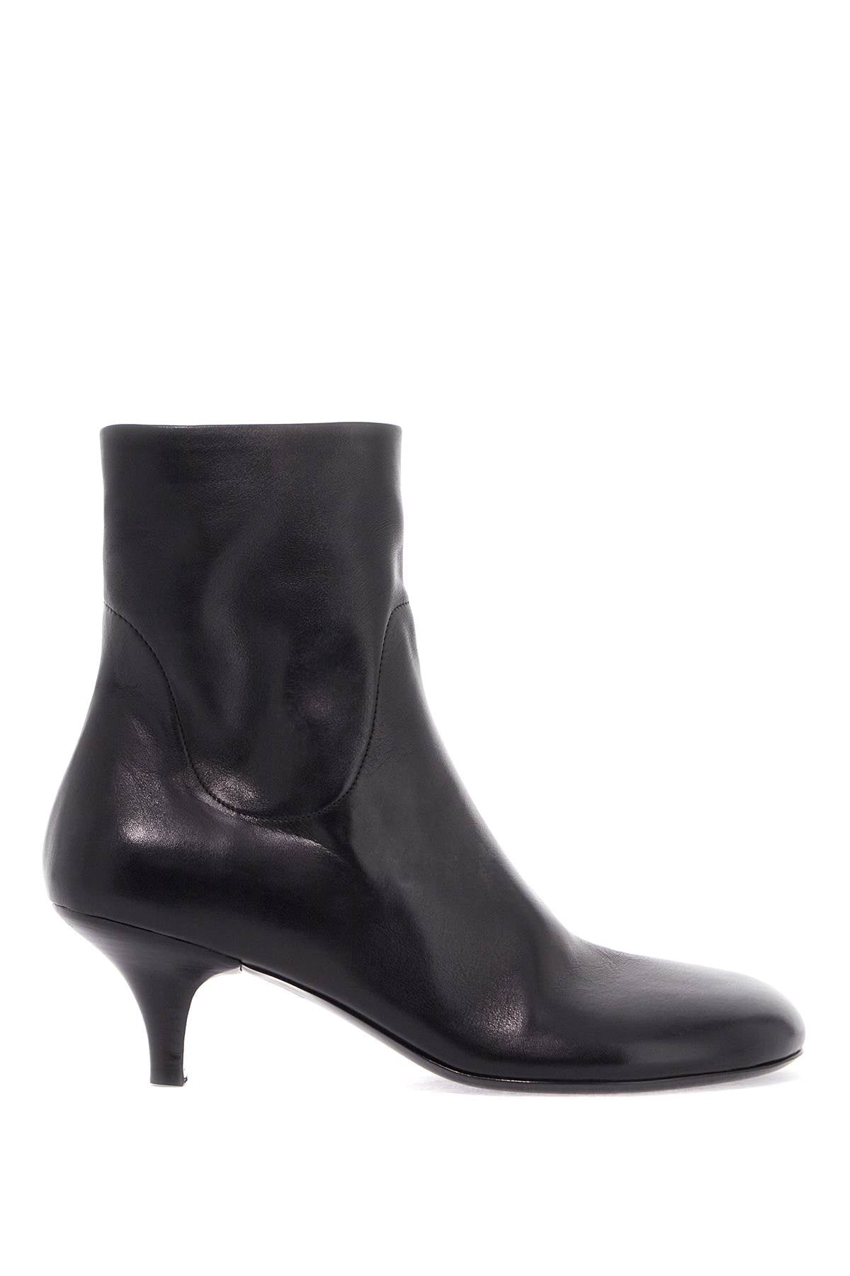 Marsell ankle boot leather with rounded toe Boots Marsell