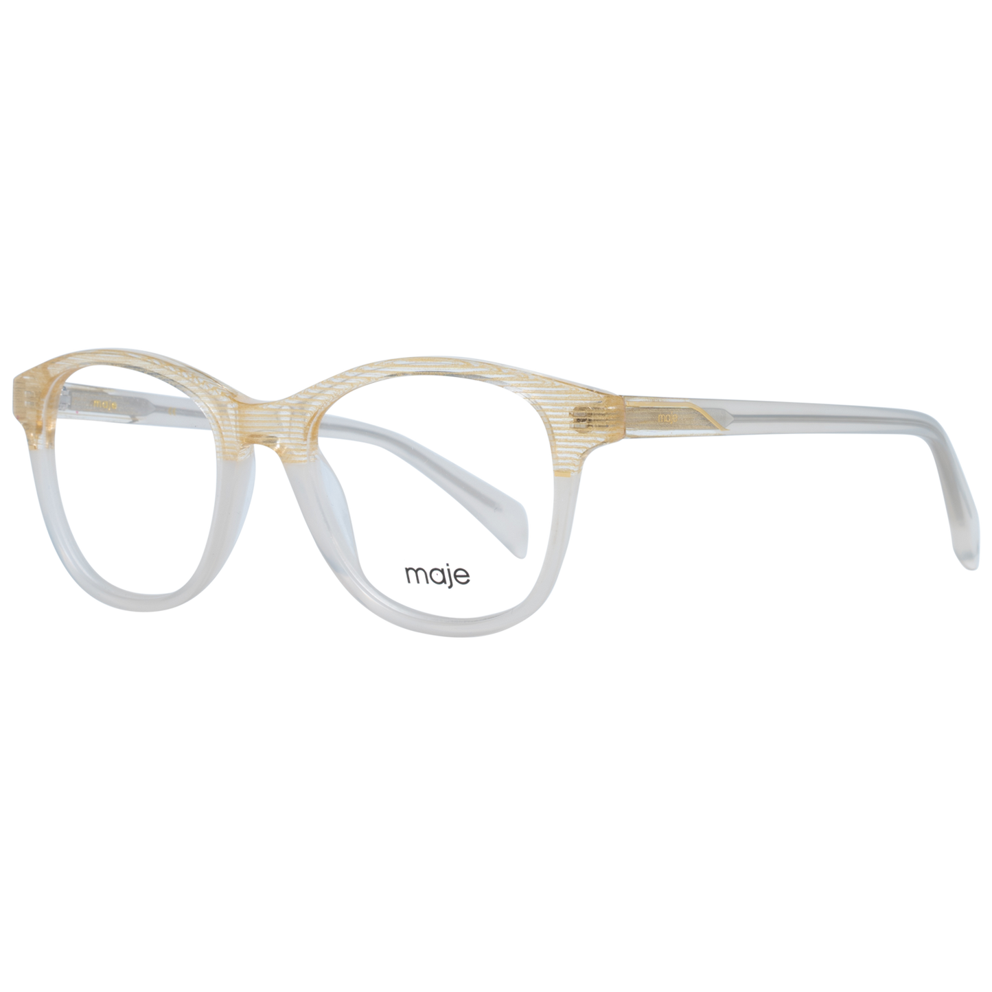 Maje Beige Acetate Glasses (Frames) Maje