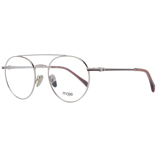 Maje Gold Metal Glasses (Frames) Maje