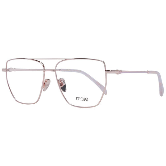 Maje Rose Gold Metal Glasses (Frames) Maje