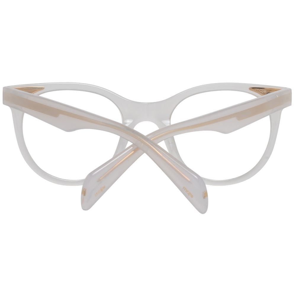 Maje White Plastic Glasses (Frames)