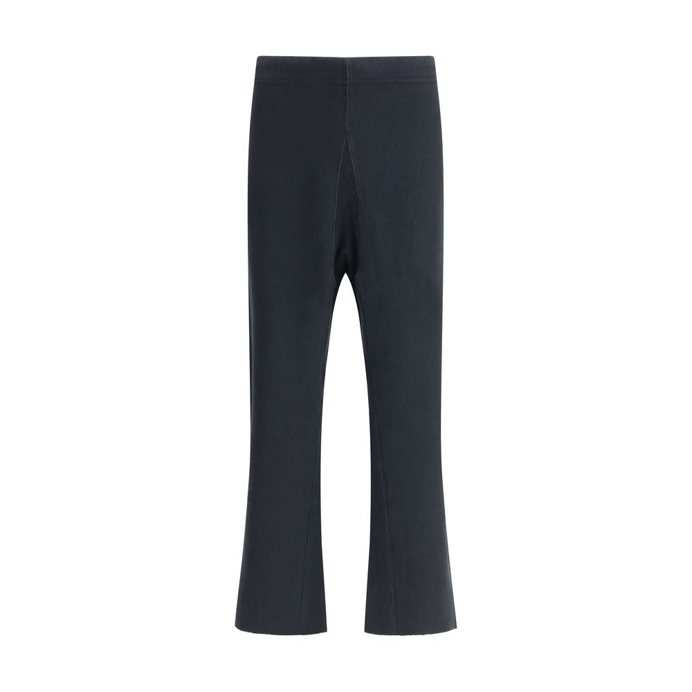 Margiela Black Cotton Casual Pants Margiela