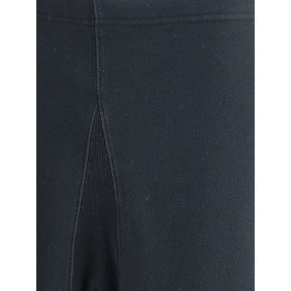 Margiela Black Cotton Casual Pants Margiela