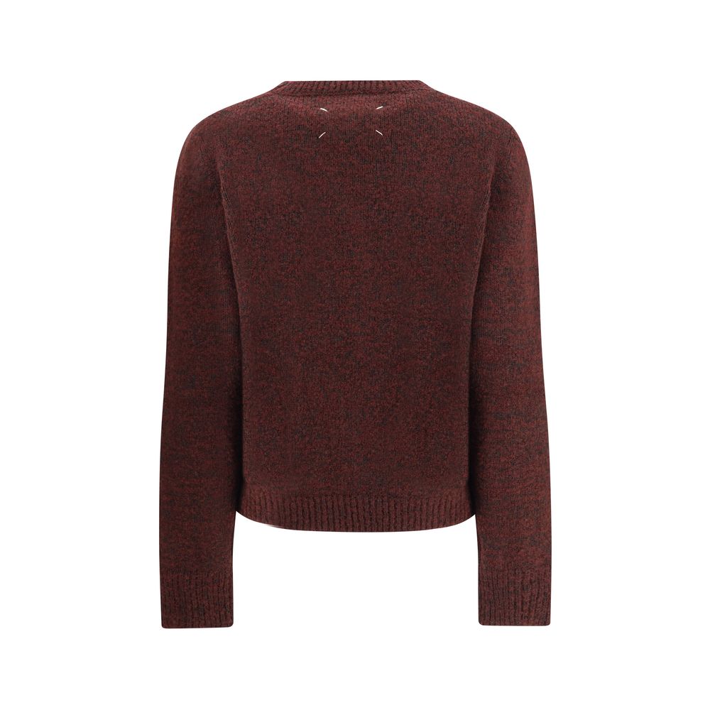Margiela Bordeaux Fleece Wool Sweatshirt Margiela