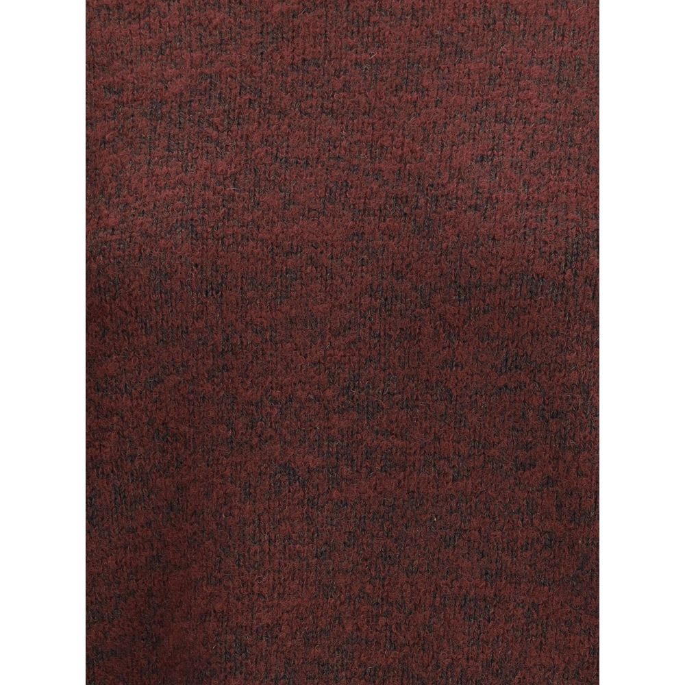 Margiela Bordeaux Fleece Wool Sweatshirt Margiela