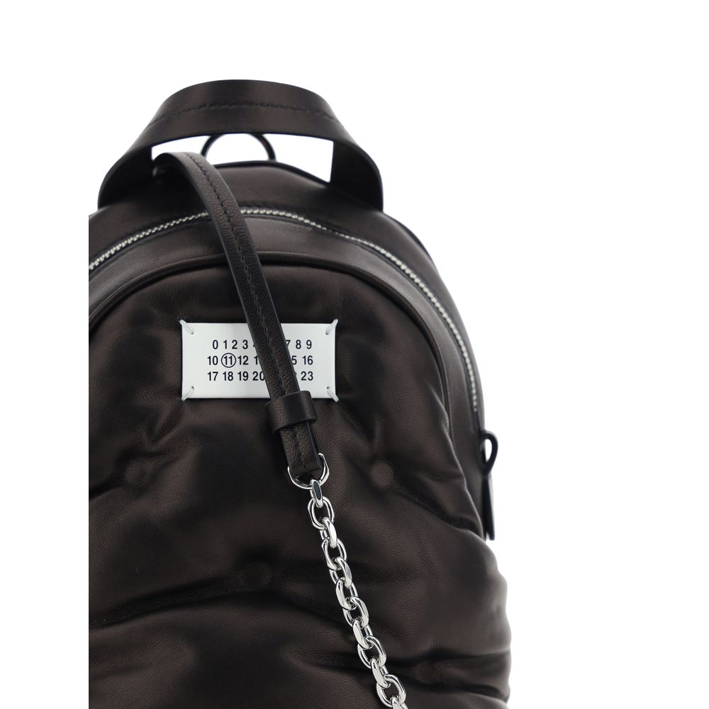 Margiela Brown Calf Leather Bos Taurus Backpack Margiela